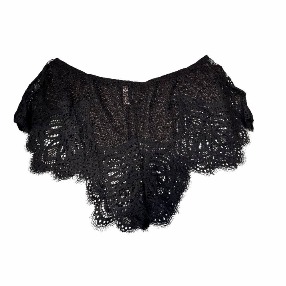 Victoria's Secret Black Lace Panties